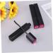 WOONEKY 3pcs Eyeliner Tube Bottle Eyelash Spoolies Eyelash Glue Tube Empty Eyeliner Tube Black - Buy Online on GoSupps.com