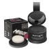 Mifeloy hair base powder with mirror sponge dark gray invisible approach powder immediate effect concealer for hair compression for women men waterproof hair make-up to base dark gray