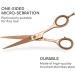 Professional Pamara Hair Scissors Set - Sharp Hair Cutting Shears for Men Women & Kids - Perfect for Styling Ponytails Beards & More - Includes Stylish Case in Rose Gold - Buy Online on GoSupps.com