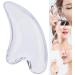Buy Verdant Touch Gua Sha Plate - Natural Resin Detox Massage Tool for Thin Face | 180mm Black - Buy Online on GoSupps.com