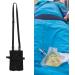Urine Bag Holder & Catheter Cover | Adjustable Leg Bag Holder for Men & Women 2000ml Foley Catheter Cover (Black) - Buy Online on GoSupps.com