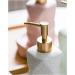 Soap Dispenser Lotion Dispensers Simple Ceramic Wash Bathroom 6 Piece Set Diamond Lotion Bottle Wash Set Liquid Soap Bathroom Countertop Gift Set (Color : White) (White) - Buy Online on GoSupps.com