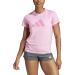 Buy adidas Women's Train Essentials Big Performance Logo T-Shirt in Bliss Pink/Pink Fusion - Top Quality Training Tee for Fitness and Style - Buy Online on GoSupps.com