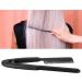 Heat Resistant V Shaped Hair Straightening Comb Rounded Comb Teeth Durable ABS Material Lightweight Portable Hair Styling Comb Quickly Shape Different Hairstyles with Rounded - Buy Online on GoSupps.com