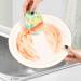 3-Pack Cleaning Kitchen Sponges Oval Plumeria Leaves and Parrot Kitchen Cellulose Dishwashing Wood Pulp Cotton - Buy Online on GoSupps.com