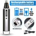 4 in 1 USB Rechargeable Ear & Nose Hair Trimmer Kit - Portable Electric Grooming & Eyebrow Shaper for Easy Cleansing - Buy Online on GoSupps.com