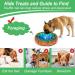 Vivifying Snuffle Mat for Dogs | Durable, Washable Interactive Game Toy | Large Dogs & Puppies | 18in Diameter | Blue Green - Buy Online on GoSupps.com