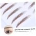 Housoutil 4pcs Eyebrow Stickers Authentic Eyebrows Eyebrow Tattoos False Eyebrows Cosmetics 6d Tool Hair - Buy Online on GoSupps.com