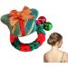 Kuxiptin Christmas Scrunchies - Christmas Elastic Bow Hair Scrunchies | Soft Christmas Knotted Hair Tie for Women Girls Birthday Gift. - Buy Online on GoSupps.com
