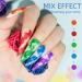 MIZHSE Marble Gel Nail Polish - 12 Colors Blooming Ink Watercolor Magic Blossom Nail Polish 7ml Blue - Perfect for Nail Salon or Home DIY - Buy Online on GoSupps.com