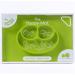 ezpz Happy Mat (Lime) - Silicone Suction Plate for Toddlers & Preschoolers - Divided & Dishwasher Safe - 24 months - Buy Online on GoSupps.com