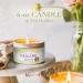 MAGNIFICENT 101 Healing Aromatherapy Candle - Sage Palo Santo Lavender Scent - Natural Soy Wax Tin Candle for Purification and Chakra Healing - Buy Online on GoSupps.com