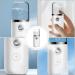 Baluue 2pcs Hydrating Instrument Portable Face Steamer Mini Sprayer Cool Spa Nano Face Steamer Abs White - Buy Online on GoSupps.com