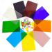 Wecrejoni 9 Sheets Stained Glass Kit for Crafts and Mosaic Making - 4 X 6 Cathedral Art Glass - Mixed Stained Glass Sheets (Style 2) - Buy Online on GoSupps.com