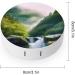 Portable Travel Contact Lens Case - Misty Mountains Forest Design | Ideal Contact Lens Storage - Buy Online on GoSupps.com