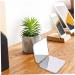 Folding Makeup Mirror Portable Stainless Steel Cosmetic Mirror Double Sided Pocket Mirror Square Hand Pocket Makeup Mirror - Buy Online on GoSupps.com
