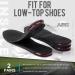 Height Increasing Insoles - 2 Pairs Air Cushion Shoe Pads for Men & Women | Black Heel Inserts - Buy Online on GoSupps.com