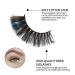 Colored False Eyelashes - 3D Fluffy Faux Mink Strip Lashes for Daily Wear & Halloween Cosplay - 2 Pairs - Buy Online on GoSupps.com