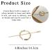 Brinie Gold Hair Bun Cuff Sticks - Vintage Hair Holder & Pins for Women and Girls (2 Pack) - Buy Online on GoSupps.com