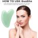 Deeinn Gua Sha Face Treatment - Heart-Shaped Anti-Aging Massage Tool | Jade Facial Care Device for Spa & Beauty - Buy Online on GoSupps.com