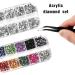 ZKGYUS 4700 Pieces Nail Glitter Rhinestones Nail Art Rhinestones Face Halloween Crystal Diamond Gems Stones for Nails Faces Eyes Decoration - Buy Online on GoSupps.com