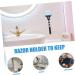 Outanaya 2-Piece Razor Holder - Wall-Mounted Shaver Organizer Rack with Suction Cup for Bathroom - Buy Online on GoSupps.com