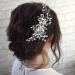 Unicra Silver Rhinestone Bridal Hair Comb - Wedding Headpiece for Women and Girls - Buy Online on GoSupps.com