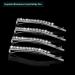 24 Pcs Rhinestone Bobby Pins - Sparkly Crystal Hair Clips for Women and Girls (Silver) - Buy Online on GoSupps.com