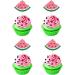 CZolden Watermelon Cake Toppers Kits One in a Melon Cupcake Topper Baby Shower 1st Birthday Supplies Watermelon Birthday Party Supplies - Buy Online on GoSupps.com