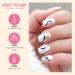 Makartt Set of 2 15 ml Gel Nails Set White - Buy Online on GoSupps.com