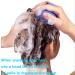 Hair Shampoo Brush & Scalp Massager - Soft Silicone Bristles for Scalp Health & Hair Growth (Blue) - Ideal for Wet & Dry Use - International Shipping Available - Buy Online on GoSupps.com