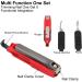 Nail Clippers Manicure Clippers Mobile Phone Support Wear Resistant for Nail Salon for Household(Red Black) - Buy Online on GoSupps.com