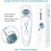 Incellice Derma Roller 1.0mm - Professional Microneedle Scooter for Beard & Hair Growth | Scalp & Skin Care for Men & Women | 200 Titan Real Needles - Buy Online on GoSupps.com