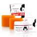Kojie San 2 Piece Set Skin Soap Original Kojic Acid Soap 2 Bars - 65 Grams Each Face Cream 30 Grams - Get a Fairer Skin Tone!