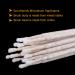 POCMKO 600PCS Eco Friendly Micro Applicator Brushes Made from Wheat Stalks Biodegradable and Compostable Disposable Micro Swabs for Lash Extension Nail Polish and Crafts - Buy Online on GoSupps.com