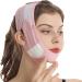 Double Chin Strap - Double Chin Reducer Eliminator | Reusable V- Lifting Tape Double Chin Reducer Strap | Facial Strap Double Chin Reducer V Lines Lifting Belt Breathable Comfort For Home Use - Buy Online on GoSupps.com