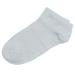 Buorsa 10 Pairs White Disposable Socks Portable Disposable Stretchy Socks for Sport Business Travel