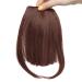 SEGO Clip-in Pony Hairpiece Extensions | Realistic Fringe Bangs | One Piece Front Hair Extension for Instant Style - Buy Online on GoSupps.com