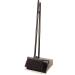 Duo-Pan Plastic Lobby Pan and Duo-Sweep Broom Combo | 36 Overall Length x 11-51/64 Width | Black - Buy Online on GoSupps.com