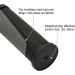 TOPCABIN Short Mini Bike Handlebar Grips - 2PCS 90mm Black + Grey Rubber Grips for Standard Bikes - Buy Online on GoSupps.com