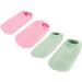 Qukaim Moisturizing Spa Socks Moisturizing Gel Spa Socks Set of 2 Repair Nourishing Green Slip-Resistant Socks for Dry Cracked Feet - Buy Online on GoSupps.com