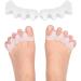 Buy Silicone Toe Separators for Hallux Valgus & Hammer Toe Relief - 4 Pieces for Foot Pain Relief - International Shipping Available - Buy Online on GoSupps.com