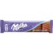 Milka - Barre de Chocolat au Lait Alpin - Snack Emporter - Go ter Enfant et Pause Gourmande - Cacao Durable - 45 g - Pr sentoir de 30 unit s - Buy Online on GoSupps.com