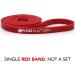 WOD Nation Pull Up Assistance Band - 41 Red Resistance Band for Serious Fitness & Crossfit - 10-35 lbs - Buy Online on GoSupps.com