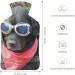Cool Dog Hot Water Bottle with Plush Cover - Hand Warmer for Adults & Children | 26.5x15.3cm - Perfect for Comfort! - Buy Online on GoSupps.com
