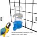 Automatic Bird Waterer Feeder Bird Water Dispenser for Cage 2PCS No Mess Bird Feeder Parakeet Waterer Cockatiel Cage Accessories(2 pack) - Buy Online on GoSupps.com
