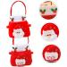 Abaodam 4 Pcs Candy Tote Kids Tote Bags Xmas Flannel Bags Christmas Apple Tote Pouch Child Storage Box - Buy Online on GoSupps.com