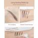 Whalrace Retractable Eyebrow Pencil - Dual-Sided Brow Pen with Brush | Long-Lasting & Waterproof Black Eyebrow Pencil - Buy Online on GoSupps.com
