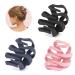 3 Pcs Large Octopus Hair Claw Clamp Set for Thick Long Hair - Non Slip Grip Spider Claw Hair Clip in Black, Navy Blue, Pink - Buy Online on GoSupps.com
