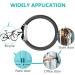 Allnice Mini Bike Lock Cable - Portable Anti-Theft Bicycle Lock for Security - Zinc Alloy Waterproof Travel Luggage and Helmet Lock - Buy Online on GoSupps.com